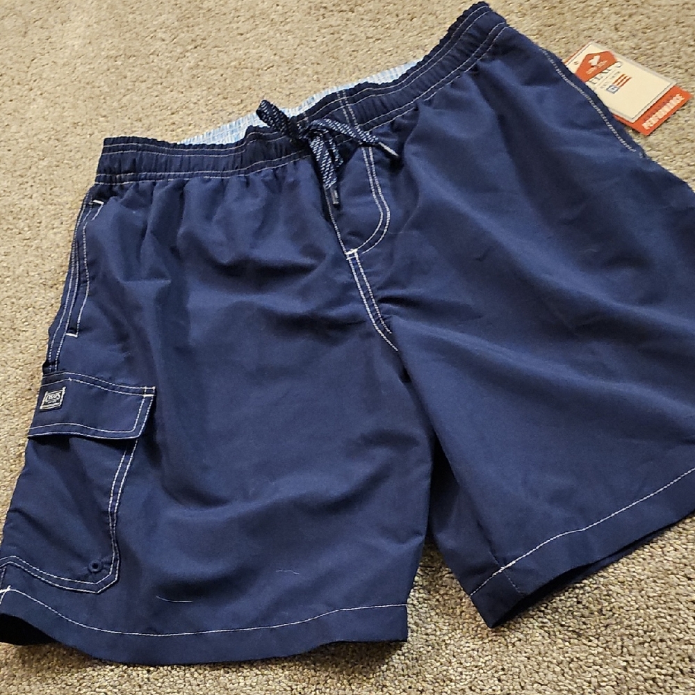 H5🔹️Chaps Navy Swim Shorts